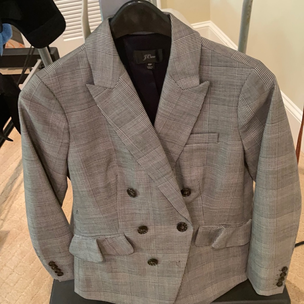 Plaid Blazer